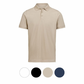 Pikétröja Herr Eko bomull Regular Fit från UM fotograferad framifrån mot neutral bakgrund.