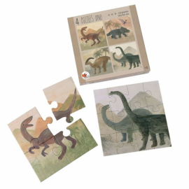 Egmont Toys - Pussel x 4, Dino