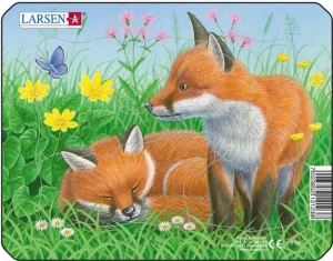 Larsen - Litet Rampussel Rävungar 5 bitar