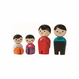 PlanToys - Familj till dockskåp, Variant 3