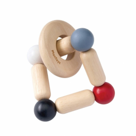 PlanToys - Greppleksak, fyrkantig med hög kontrast