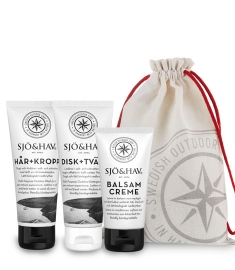 Sjö & Hav Vildmarkskit 3 Hår & Kropp, Disk & Tvätt, Balsamcreme
