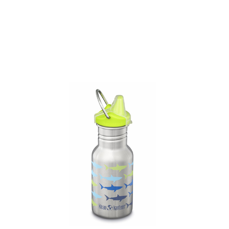 Klean Kanteen Kid Classic Narrow 355 ml, Shark, Pipkork