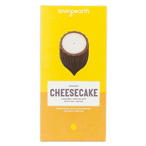 Loving Earth Lemon Cheesecake Chocolate 80g