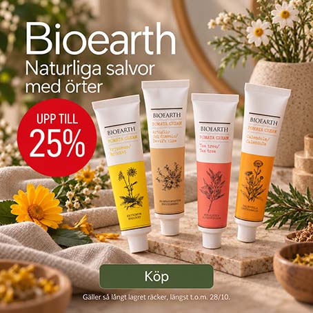 Bioearth naturliga örtsalvor