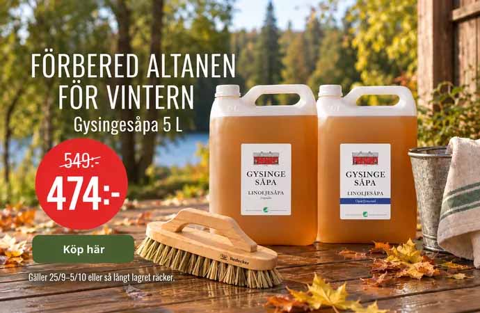 Gysinge 5 liter nu 474 :- 