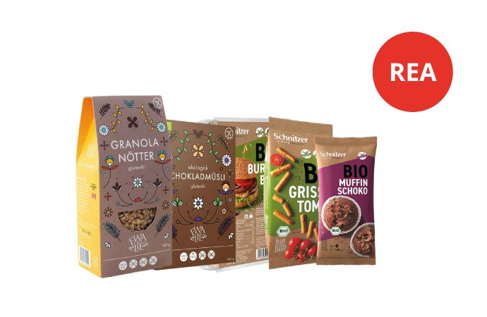 Glutenfria och ekologiska varor på kampanjpris