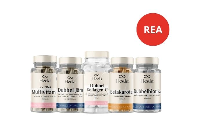 Heela kosttillskott till kampanjpris, 20% rea