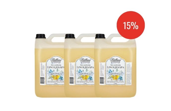 Källans linoljesåpa 15% på 5-liter original