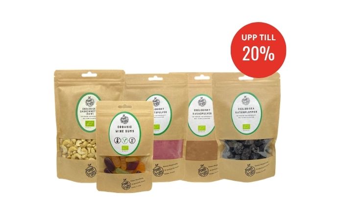 Upp till 20% på powerfruits