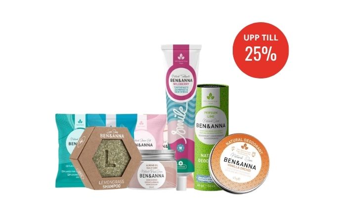 Upp till 25% rea på ben o anna