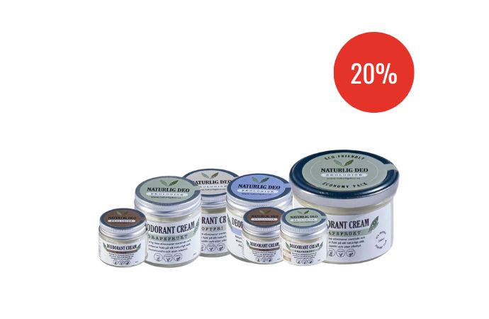 20% på Naturlig Deo