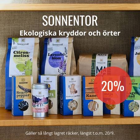 20% på sonnentor