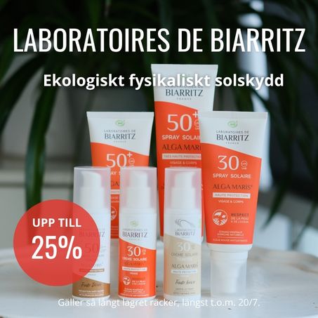 Solkräm från Laboratoires de Biarritz upp till 25% rea