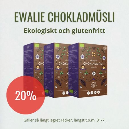 chokladmüsli från ewalie rea