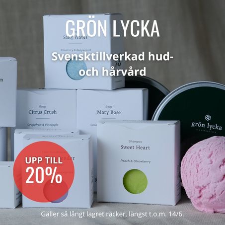 Grön lycka 20% rea