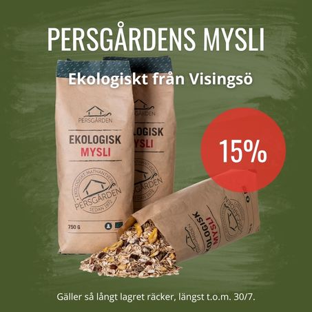 Persgårdens mysli 15% rea