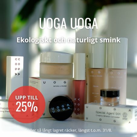 Uoga Uoga smink upp till 25% rea