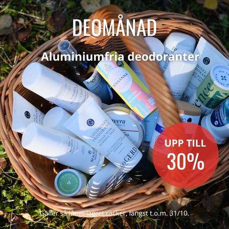 Upp till 30% på deo