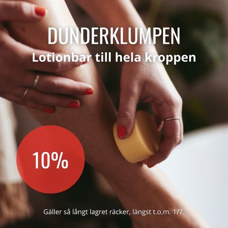 10% på dunderklumpen