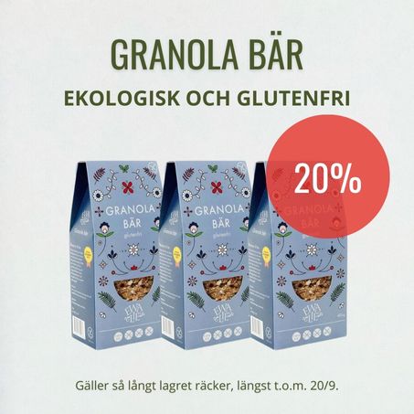 Ewalie - Ekologisk Glutenfri granola bär