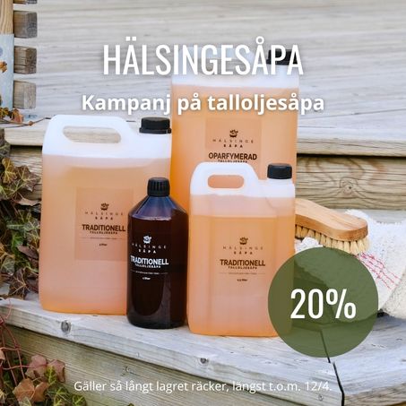20% på Hälsigesåpa