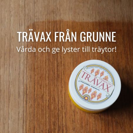 Trävax linoljevax från Grunne