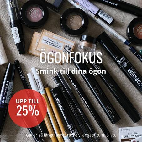 Smink till ögonen upp till 25% rea