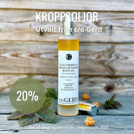 Boly oil från c/o Gerd till kampanjpris