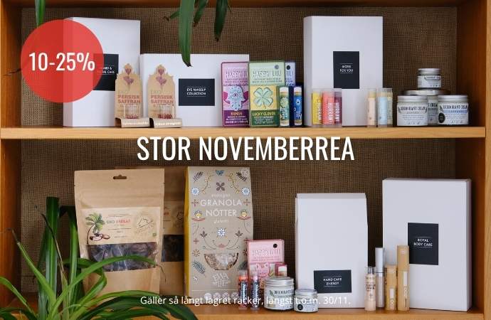 15-20% på utvalda produkter 