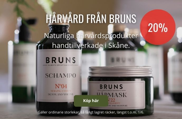20% på BRUNS