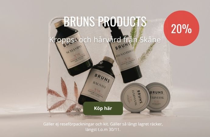 BRUNS hår- och kroppsvård 20%