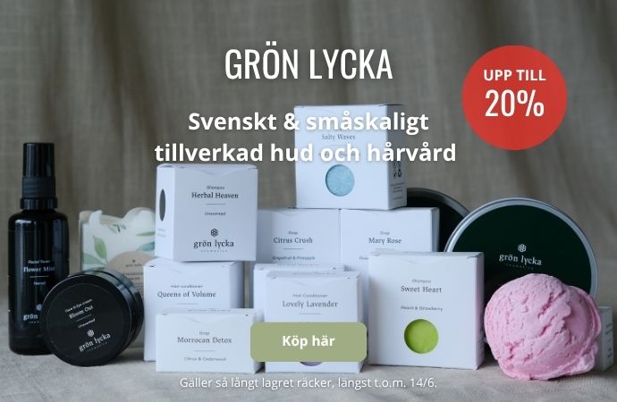Grön Lycka 20% rea