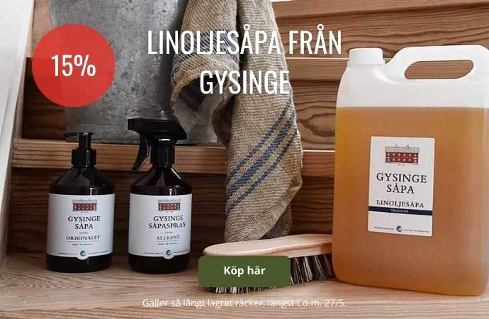 15% på gysinge
