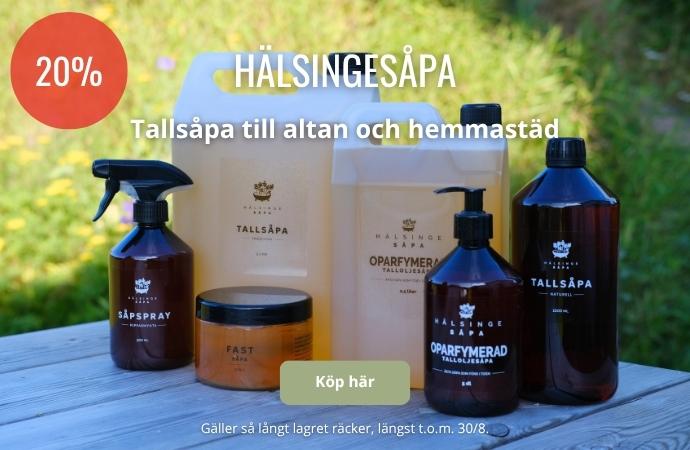 Hälsingesåpa 20% rea