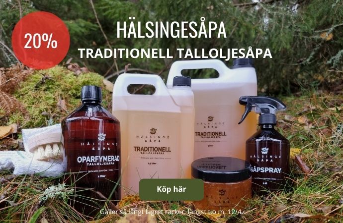 20% på allt från HälsingeSåpa