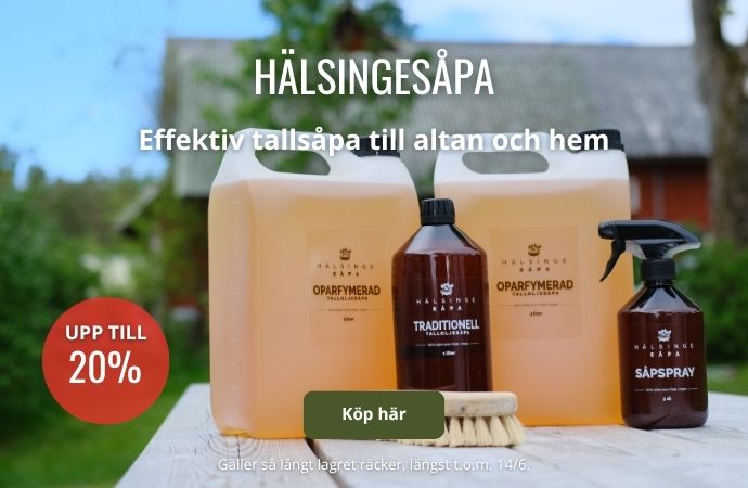 Tallsåpa från HälsingeSåpa 20% rea