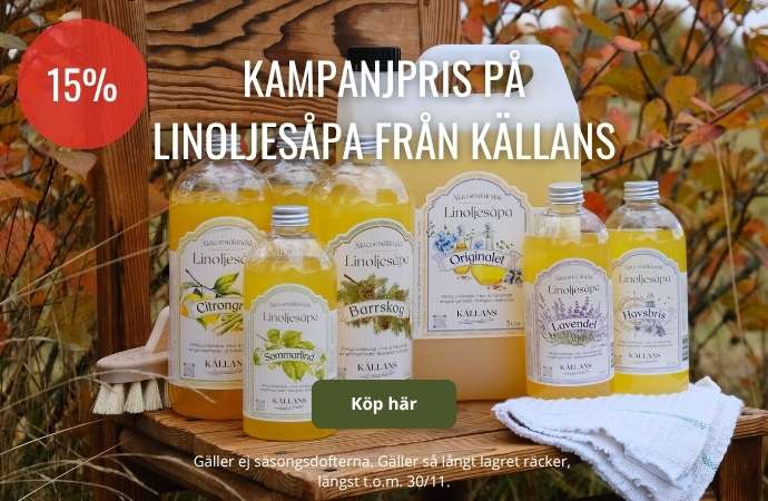 Källans linoljesåpa 15%