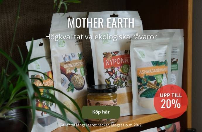20% på Mother earth