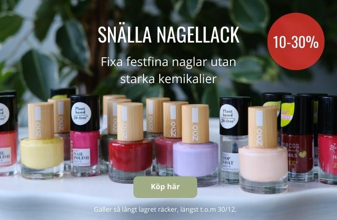 10-30% rea på nagellack