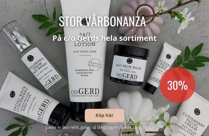 c/o Gerd Vårbonanza 30%