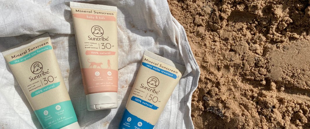 Solkräm från Suntribe Sunscreen