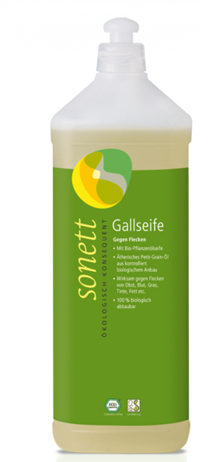 Sonett - Galltvål Flytande 1000 ml i gruppen Hemmet / Tvätt / Fläckbortttagning hos Rekoshoppen.se (01203204)