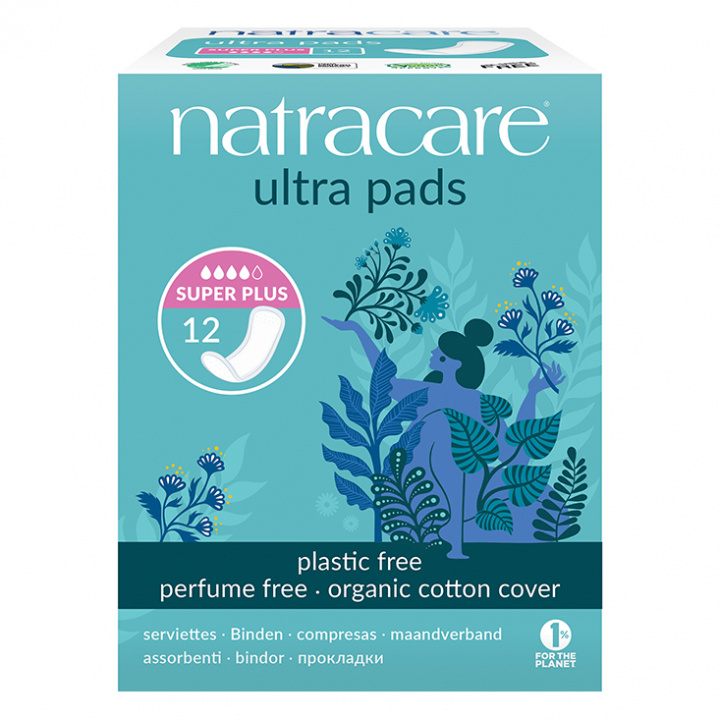 Natracare - Binda Ultra Super Plus 12st