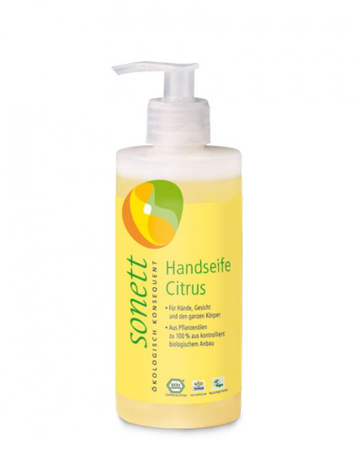 Sonett Flytande Tvål Citron 300 ml