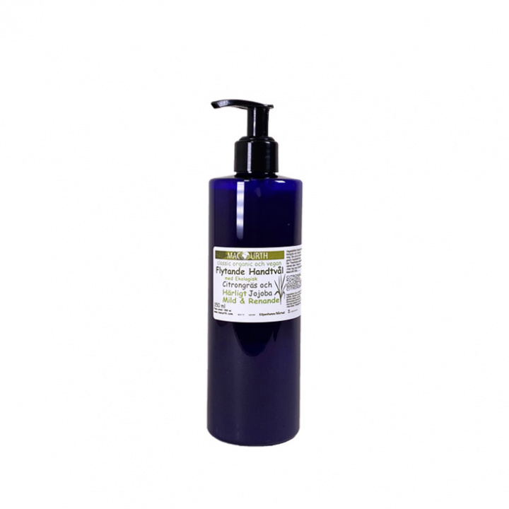 MacUrth - Flytande Handtvål Citrongräs & Jojoba, 350 ml