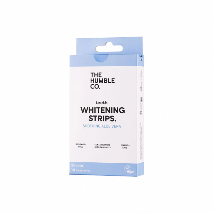 The Humble Co. Whitening Strips Aloe Vera 28 st