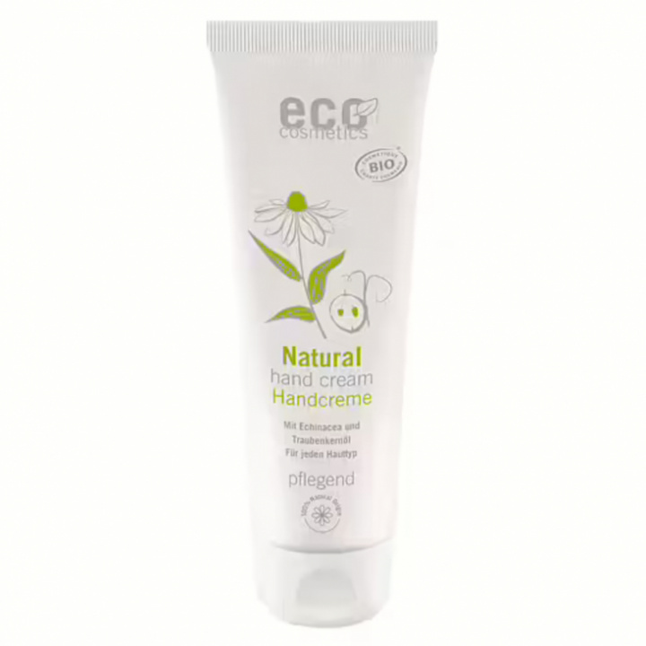 Eco Cosmetics - Handkräm med Echinacea och Druvkärnolja, 125 ml