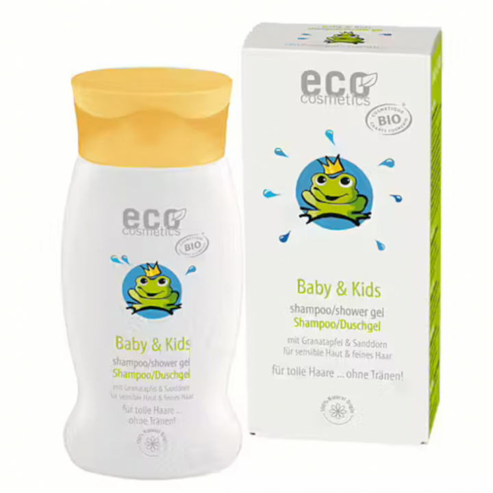 Eco Cosmetics - Baby Kids Shampoo Duschgel, 200 ml