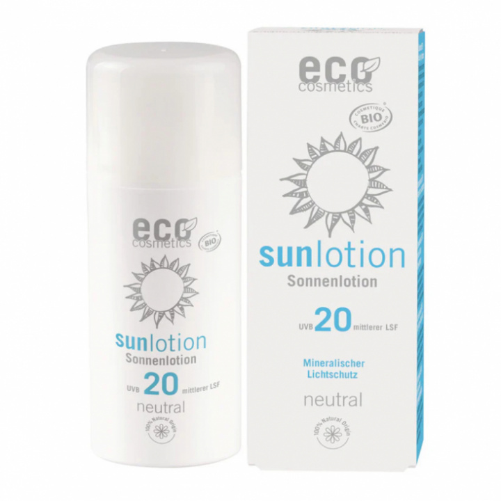 Eco Cosmetics - Sollotion Neutral SPF 20, 100 ml